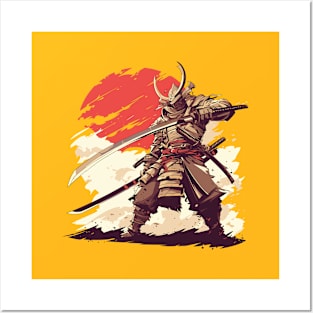 Samurai Posters and Art